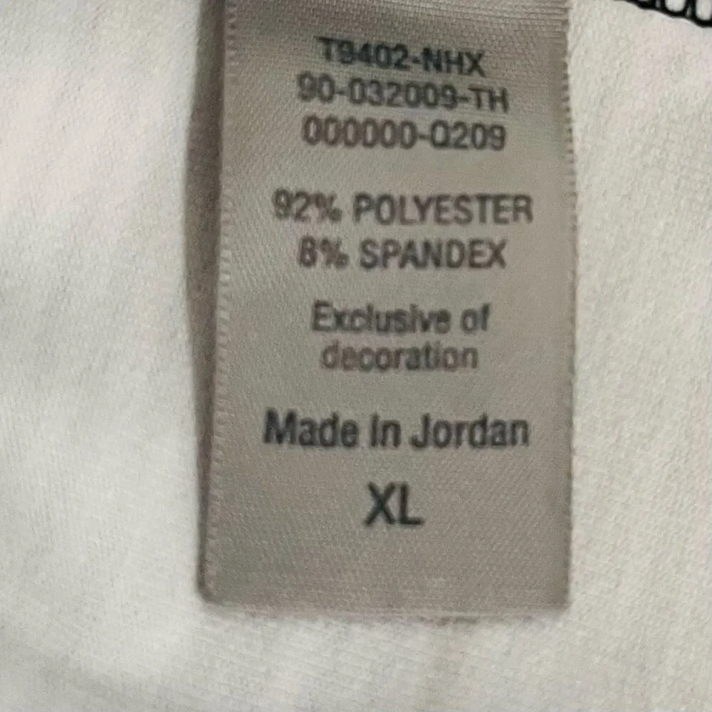 Champion Black And White Striped Tank Top   Sz XL